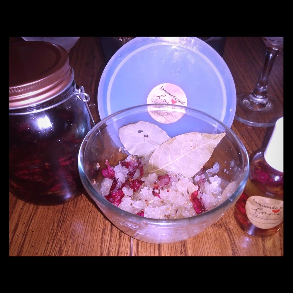 Rose Sugar Scrub